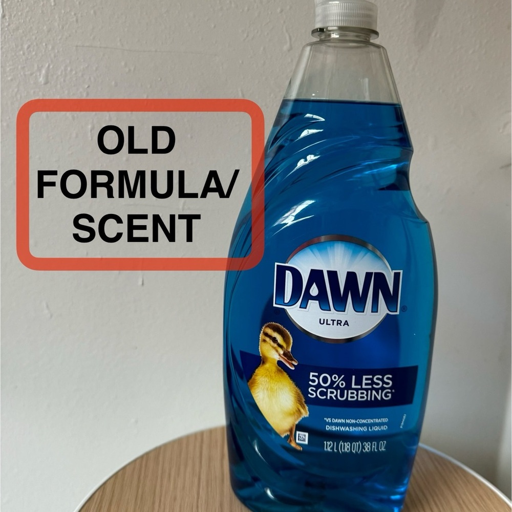 Dawn Ultra OLD ORIGINAL SCENT Liquid Dish Soap 38FL OZ **NOT THE NEW SCENT**